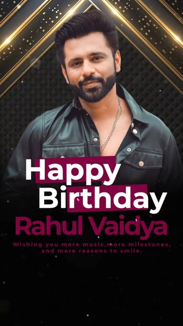 Happy Birthday, @rahulvaidyarkv!

From winning hearts with your soulful music to making your mark ac