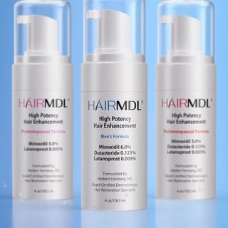 Introducing HAIRMDL! Developed by renowned dermatologist Dr. Feinberg, this revolutionary hair enhan