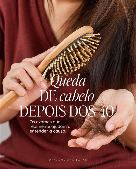 Depois dos 40, é comum perceber mudanças nos cabelos: mais queda, afinamento, perda de volume ou dif
