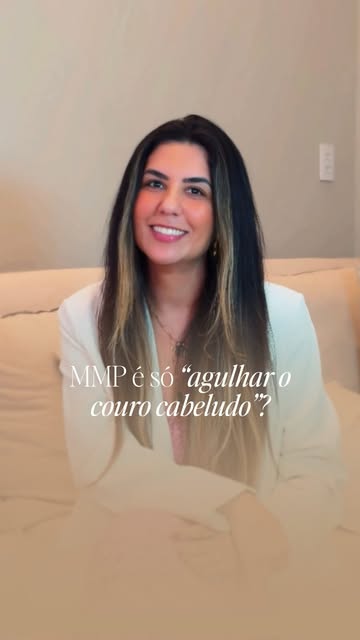 A MMP Capilar é uma técnica que utiliza microagulhas para aplicar medicamentos diretamente no couro 