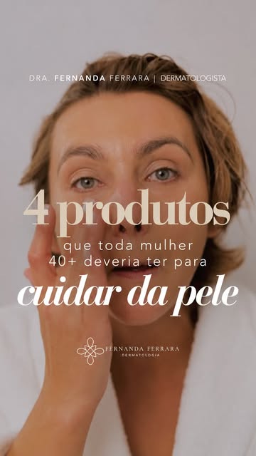 Depois dos 40, você não precisa de uma bancada cheia de produtos. Uma rotina bem indicada pode ser m