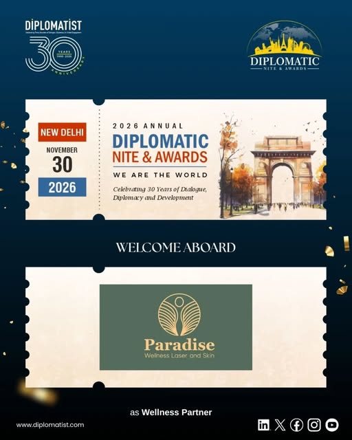 ✨ Where Diplomacy Meets the Art of Well-Being.

We are delighted to welcome Paradise Wellness Laser 