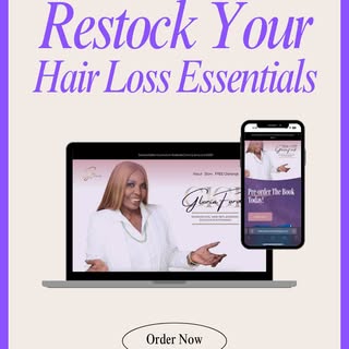 Stock up on your #hairloss essentials! From trusted products to expert-led training, I’ve created a 