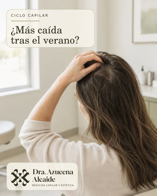 ¿Más caída tras el verano?

Algunas personas perciben más caída al final del verano y durante el ini
