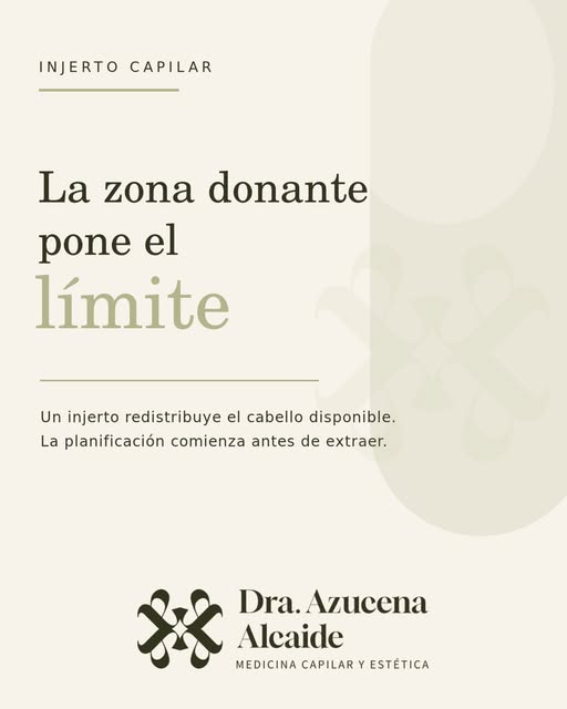 La zona donante pone el límite

Un injerto capilar no crea folículos nuevos: redistribuye el cabello