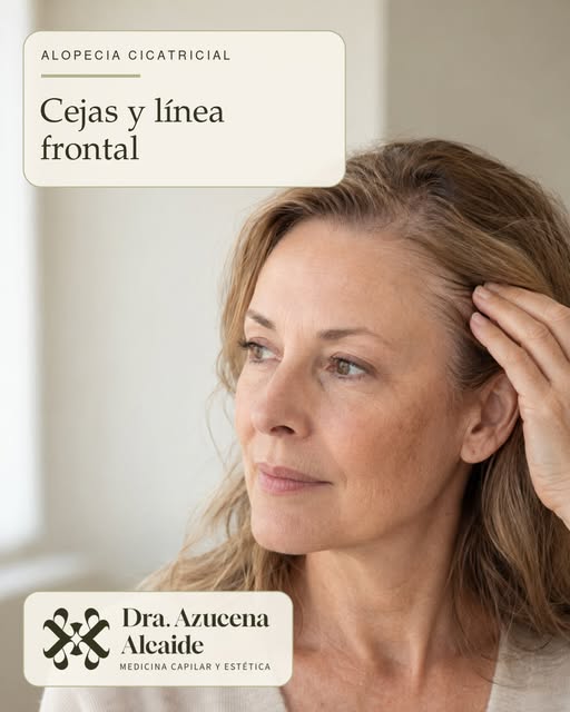 Cejas y línea frontal

El afinamiento o la pérdida de las cejas puede aparecer junto con cambios pro