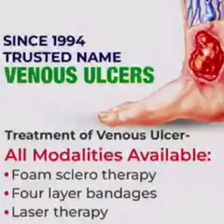 The treatment of venous ulcers often involves compression therapy to improve circulation and wound h