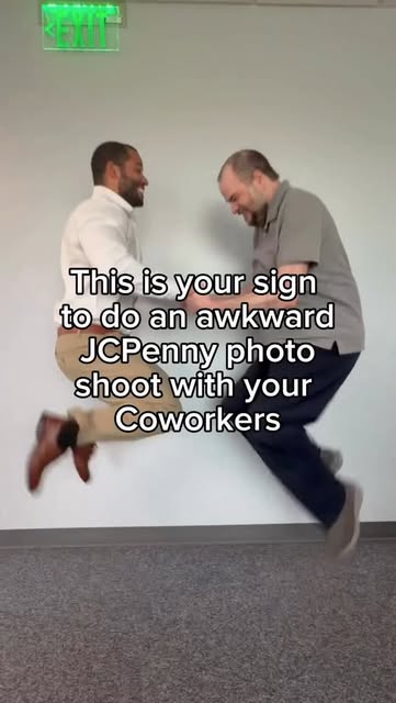Taking “work family” a little too seriously 😂📸

#coworkers #workfamily #jcpenneyphotoshoot #raleig