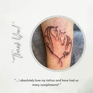 ✨ Just wrapped up this stunning fine line tattoo for another amazing client! ✨ Thank you for trustin