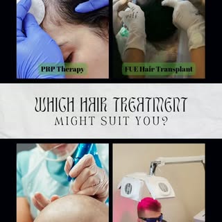 Not sure which hair-loss treatment is right for you? 👇

Hair restoration is not one-size-fits-all. 