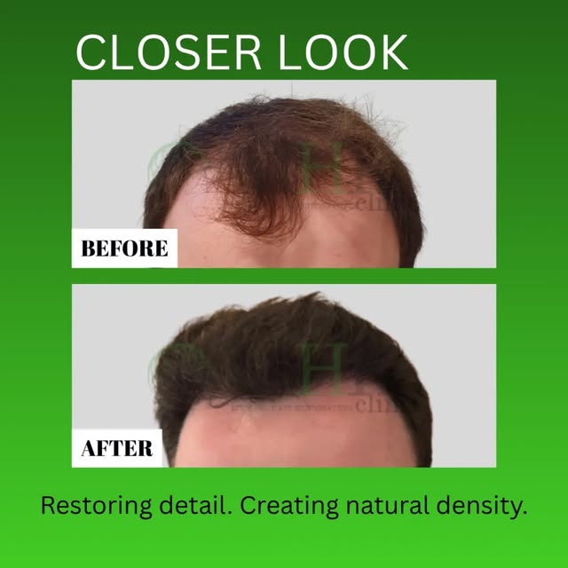 Take a closer look. 🔍
With an FUE hair transplant, it’s not just about adding more hair — it’s abou