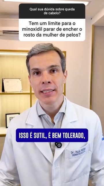 Há um limite para o Minoxidil parar de encher o rosto da mulher de pelos?

O aumento de pelos em out