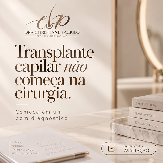 O transplante capilar não começa no dia da cirurgia. Ele começa muito antes: em um diagnóstico preci