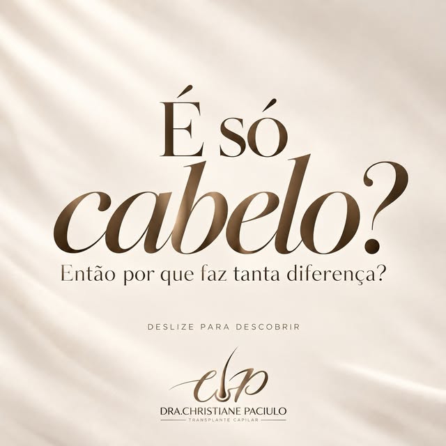 “É só cabelo.” Mas, para quem se incomoda com a queda, essa frase pode não traduzir o que sente dian