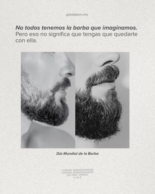 Cada barba tiene su propia forma, densidad y estilo. 🧔🏻‍♂️

Este Día Mundial de la Barba, celebra 
