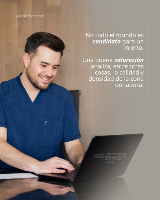 Antes de pensar en un injerto, hay que conocer tu caso.

La valoración permite analizar las caracter