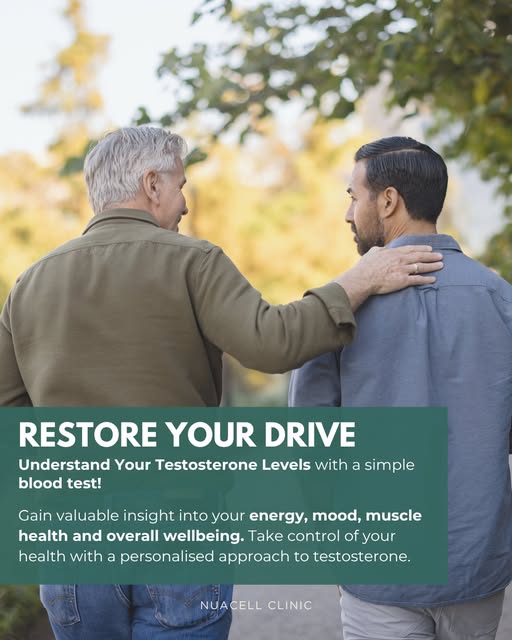 Feeling like your energy and drive have changed? Testosterone naturally declines with age, but under
