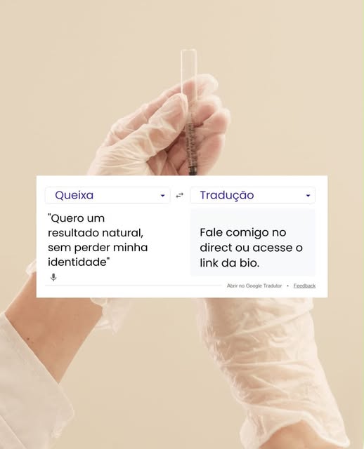 Toda queixa estética tem uma tradução, e ela nem sempre é o procedimento que você imaginava. 👀

“Ru