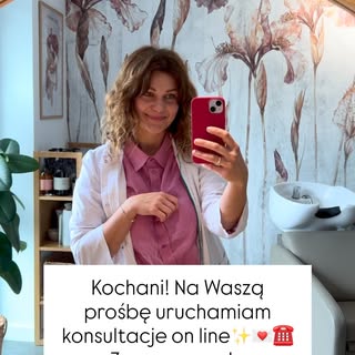 ✨Odebrałam mnóstwo wiadomości z prośbą o konsultacje on line. Sprostałam oczekiwaniom💪😀 Od dziś mo