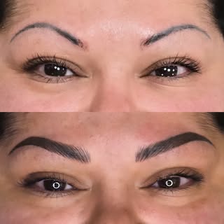 Old tattoo cover up
Defined fusion

#Microblading #Microshading #micropigmentation #eyebrowshaping #