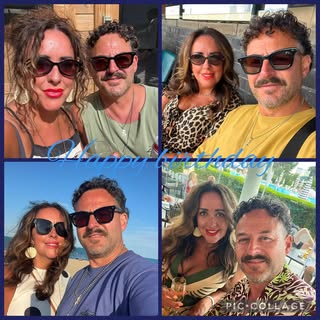 Happy birthday to my amazing husband 🎉🥳💙💙🍾🥂😘😘 @stussyr8ball