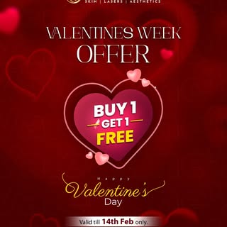 💖 Love Yourself This Valentine’s Week! 💖
Dermafusion Clinic ke saath apni beauty ko aur bhi specia