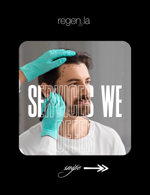✨ Regenerative Hair Restoration At Regen LA ✨

Hair thinning and hair loss can affect more than just