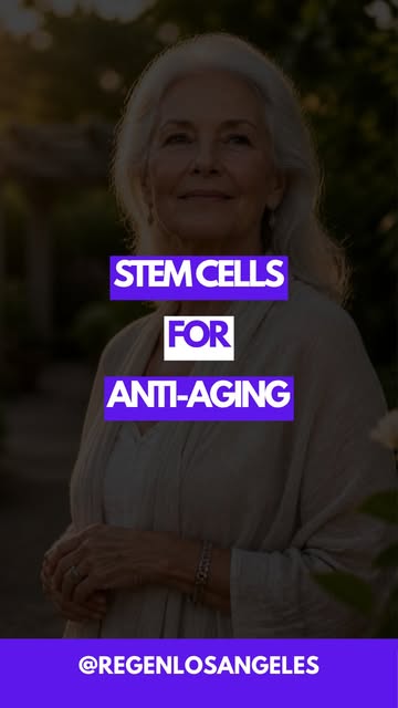 ✨ Regenerative skincare starts from within. Stem cell treatments may help support your skin’s natura