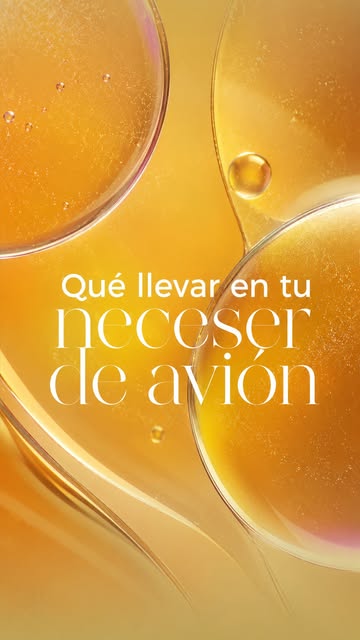 ✈️ Viaje largo en avión = piel más deshidratada de lo normal.

Durante muchas horas de vuelo, el amb