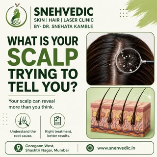 Hair fall is not always just a hair problem — sometimes, it’s your scalp telling you that something 