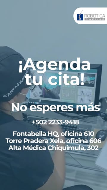 Es momento de ser tu mejor versión. 🚀 En Robótica Capilar combinamos experiencia médica con la tecn
