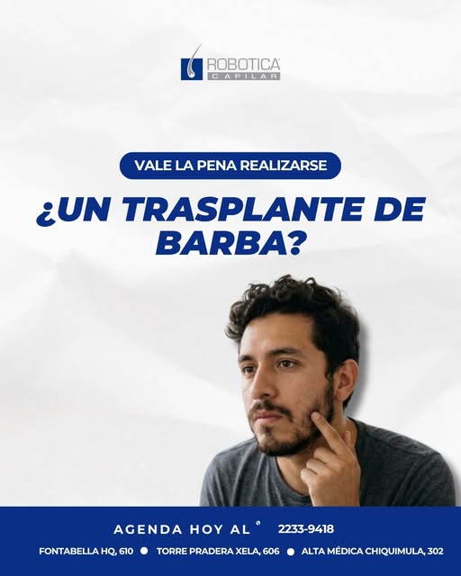 ¿Luchas con espacios vacíos o una barba dispareja? 🤔

Muchos hombres sueñan con una barba poblada y