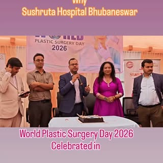 @drjayantdash  saying about @routdoctor69 and @sushruta_hospital in World Plastic surgery day celebr