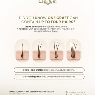 Not every graft contains the same number of hairs.

Understanding how follicular units are selected 