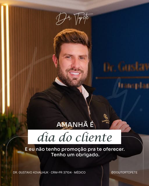Dia do Cliente costuma ser dia de promoção. Eu não tenho promoção pra te dar. Tenho outra coisa.

Qu