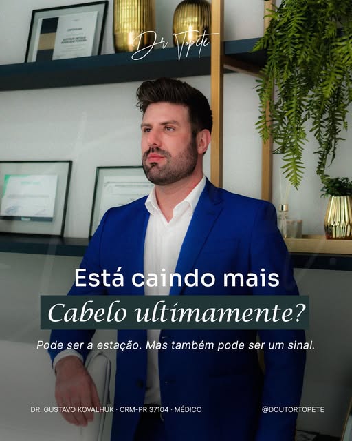Quase todo mundo já reparou: em certas épocas do ano, parece que cai mais cabelo. E quase ninguém ex