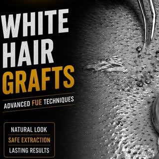 🤍 White hair doesn’t mean weak hair!

Many people think white hair cannot be used for a hair transp