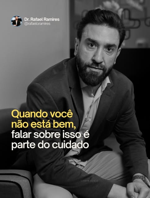 Quando você não está bem, falar sobre isso também é uma forma de cuidado.

Nem sempre é fácil explic