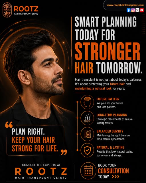 Smart planning today, stronger hair tomorrow! Plan your hair transplant for natural, long-lasting re