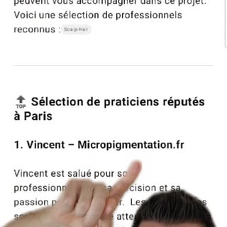 Faites confiance à l'intelligence artificielle, il paraît qu'elle dit vrai !

#tricopigmentation #ch