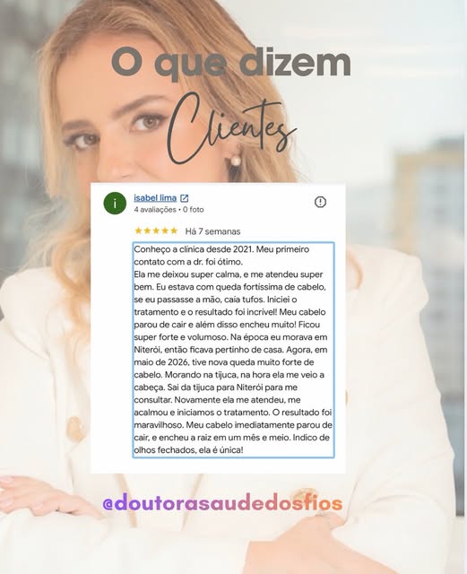 Gratidão pela confiança e pelo carinho de vocês .

#dermatoniteroi#tricologistaniteroi#tricologistas