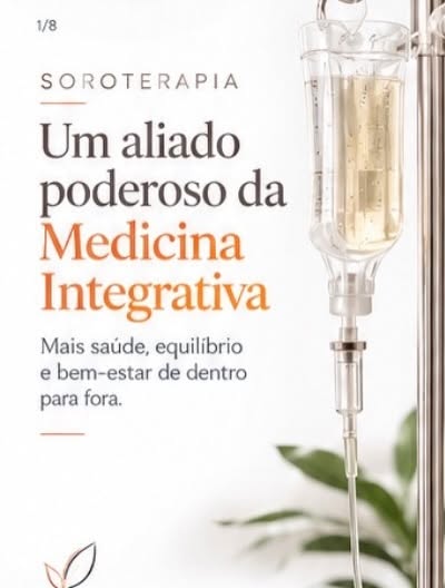 ✨ Soroterapia na Medicina Integrativa ✨

A soroterapia pode ser utilizada, de forma individualizada 