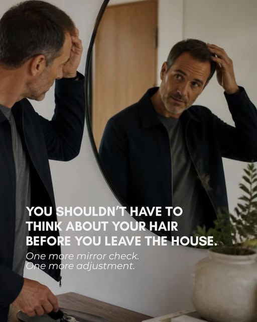 You grab your keys, head for the door… and stop for one more look in the mirror.

Fix the front. Che