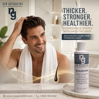 Struggling with hair thinning? It might be time to switch to a smarter routine. Choose a shampoo des