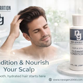 Healthy hair starts at the scalp. A nourishing conditioner can help restore moisture, improve textur
