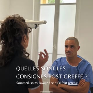 🩺 La greffe capillaire ne s’arrête pas à l’intervention 

Une fois la greffe terminée, un temps est