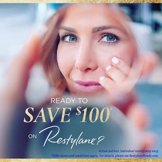 👴😓Are you overdue for your 💉Botox and Filler💉s? We’ve got you! 💲You can save up to $100 off wit