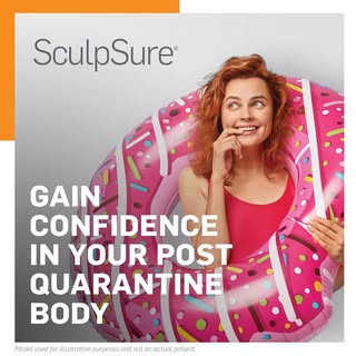 Sculpsure is a non-invasive body contouring treating for the reduction of stubborn fat! Each 25 minu