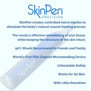 💙 SkinPen!!!

SkinPen is an FDA cleared, Class 2 medical device, it can only be used by Physicians 
