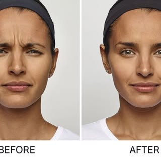 🏆Goal: Get Rid of lines and smooth out the forehead lines
💉 Treatment: Botulinum toxin (Botox or D
